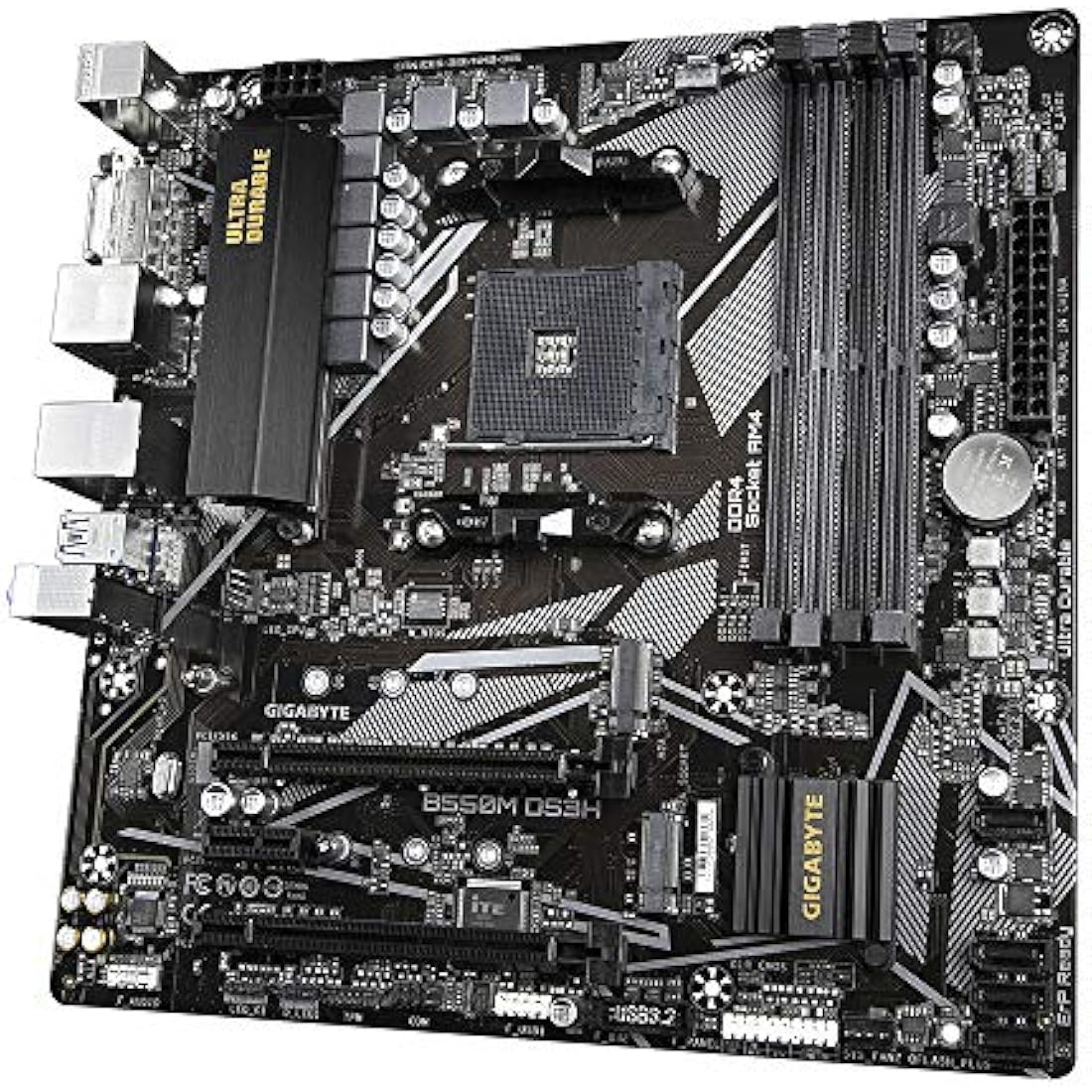 Gigabyte B550M DS3H Motherboard | AMD Ryzen 5000 Series AM4 | DDR4