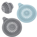 Alyvisun 2Pcs Silicone Shower Hair Catcher with Suction Cup