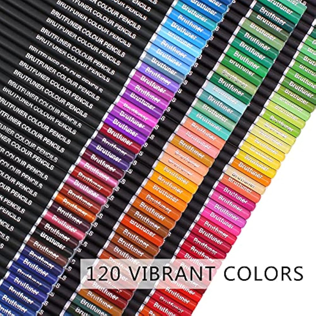 Jolof Store 120 Colored Pencils Set | Professional Art Drawing Kit