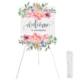 Jolof Store Portable Folding Display Easel – 168cm Metal Tripod, White