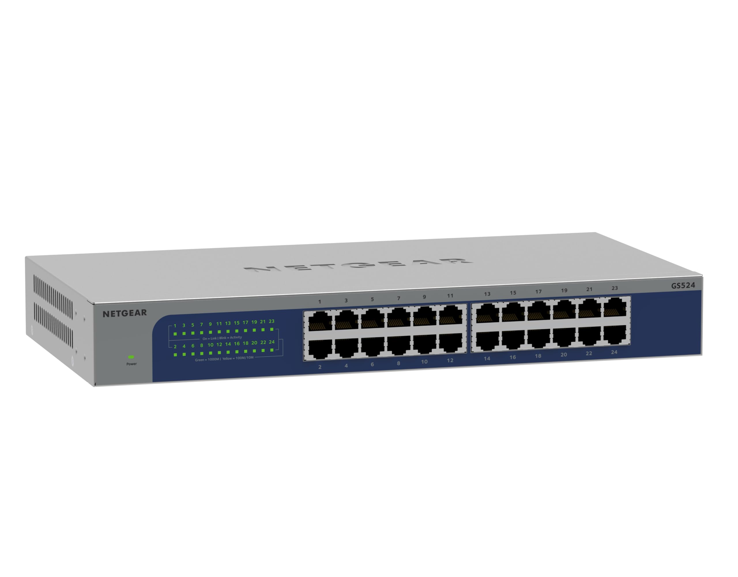 NETGEAR GS524 24-Port Gigabit Ethernet Unmanaged Network Switch