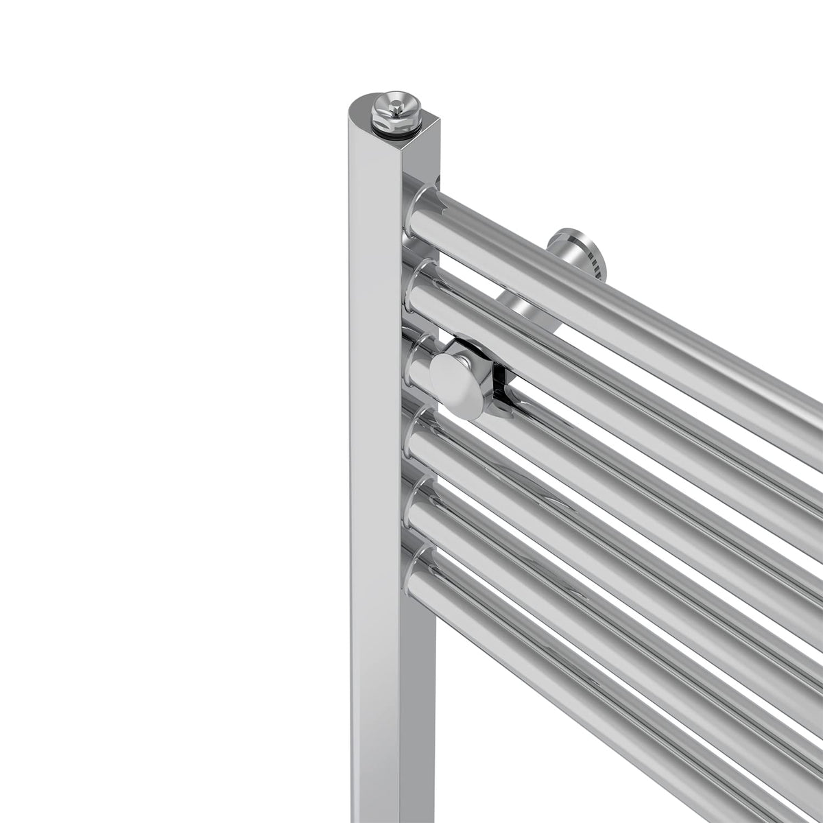 NRG Chrome Heated Towel Rail Straight Designer Radiator, 1800×500mm - image 3