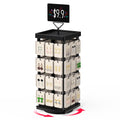 THYGIFTREE Rotating Earring Display for Vendors, Jewelry Display Stand for Selling, Necklace Display Stands Earring Cards for Selling Bracelets - image 1