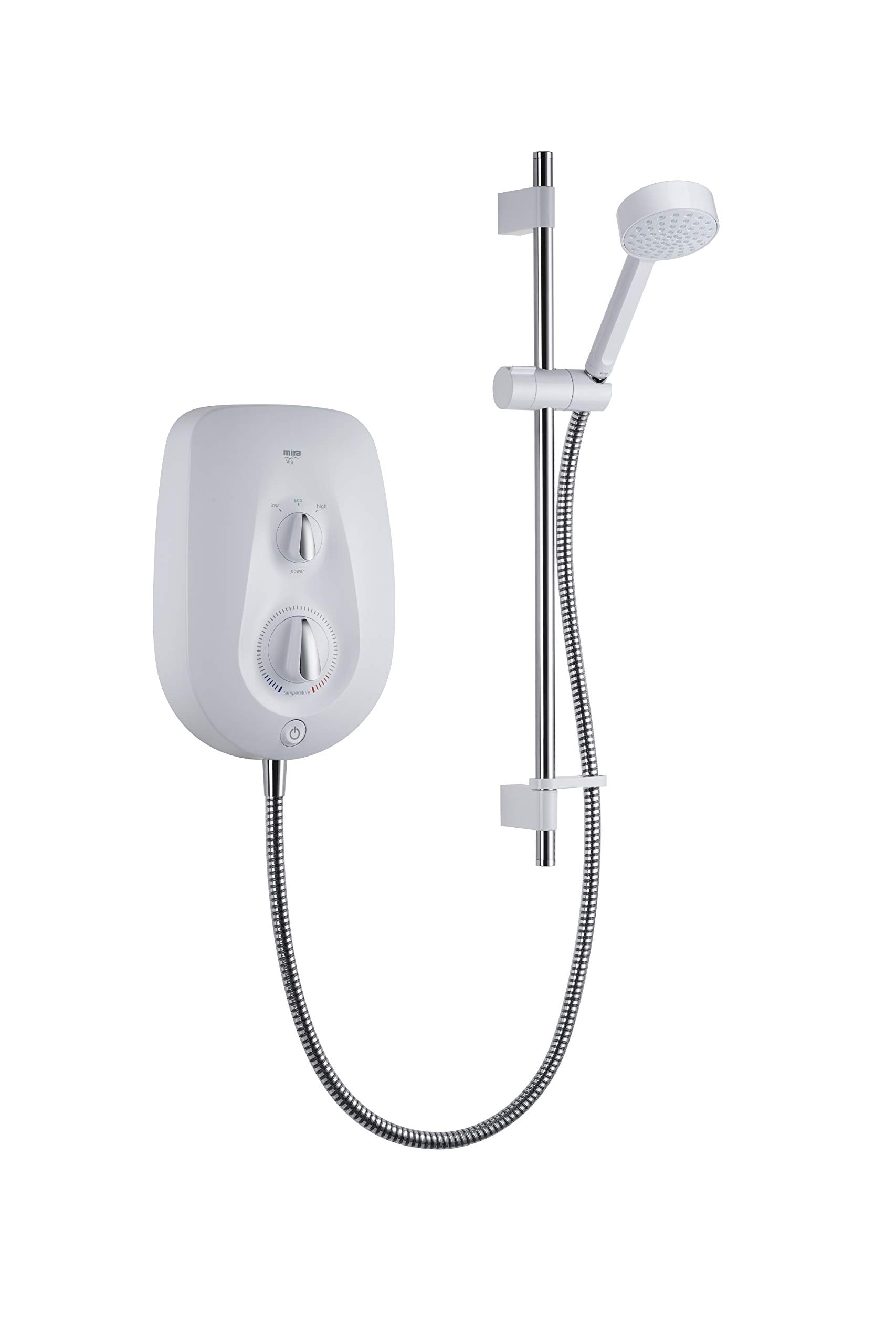 Mira Vie Electric Shower 8.5kW - White/Chrome Bathroom Unit