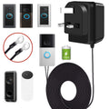 24V 500mA Doorbell Transformer with 8M Extension Cable
