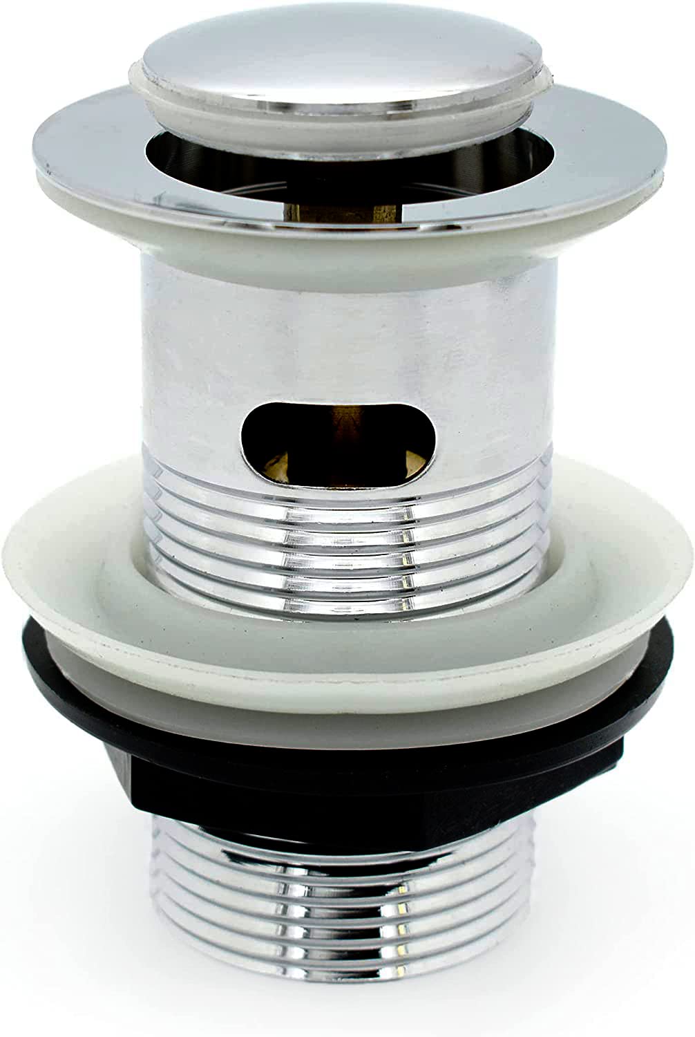 Xcel Home G 1 1/4" BSP Slotted Chrome Click Clack Basin Waste - image 1