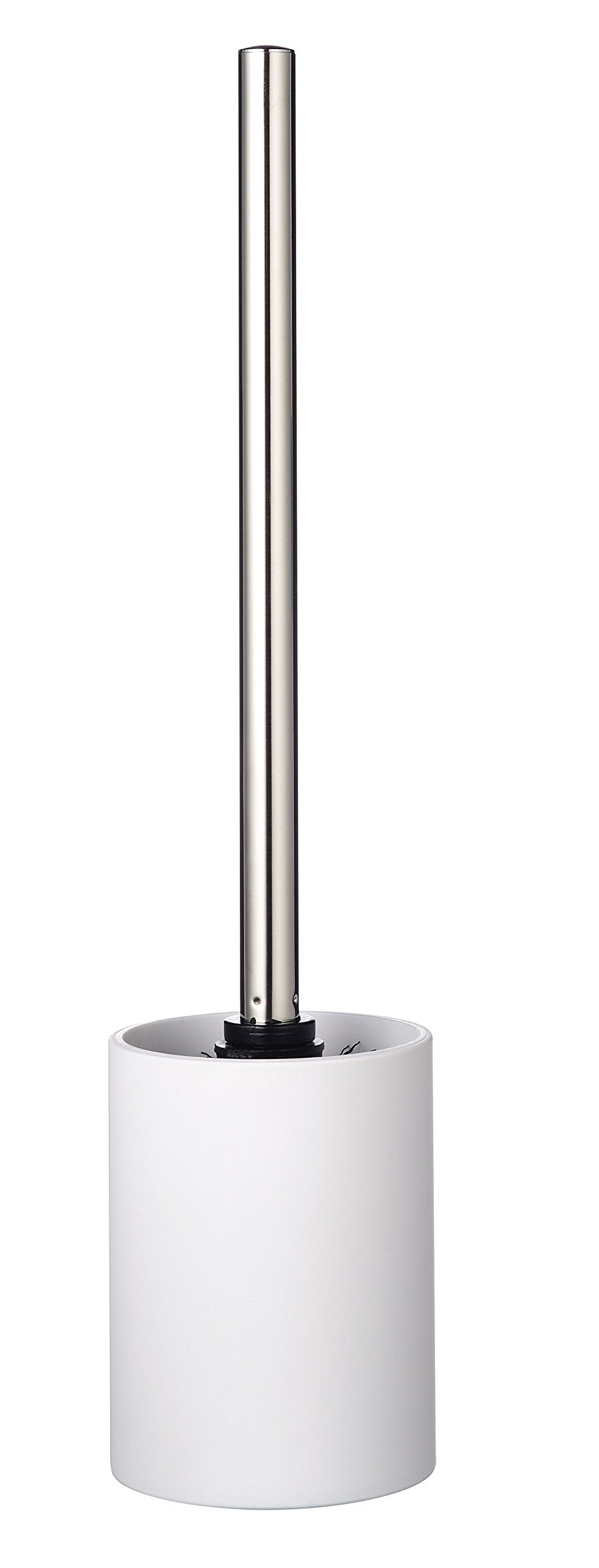 Ridder Touch Toilet Brush – White Poly Resin Bathroom Accessory