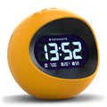 Newgate Centre of the Earth Digital Alarm Clock | LCD Display – Yellow