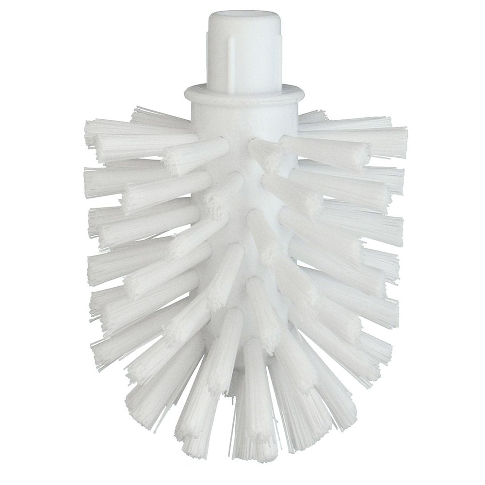 Smedbo Xtra Spare Toilet Brush Replacement - White Plastic - 7.8cm
