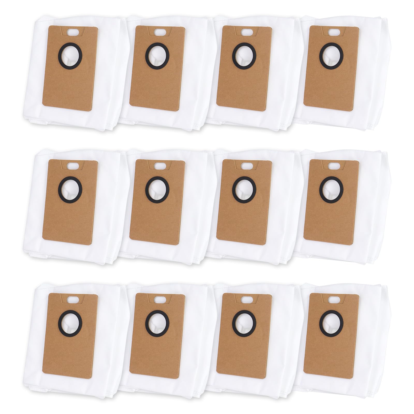 Jolof Store 12-Pack Dust Bags for Tapo RV30 Max Plus | 3.5L Capacity