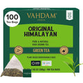VAHDAM Original Himalayan Green Tea – 100 Pyramid Tea Bags