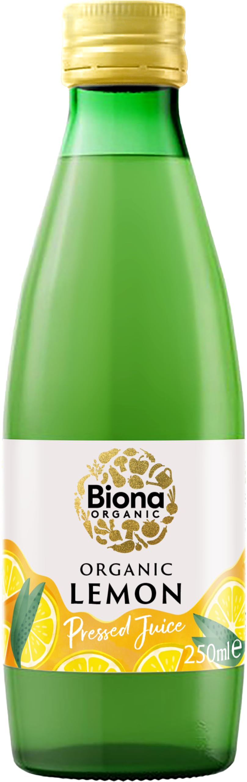 Biona Organic Lemon Juice – 100% Pure Pressed Not From Concentrate, 250ml