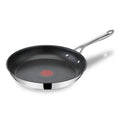Tefal Jamie Oliver Cook's Direct 28cm Non-Stick Stainless Steel Frypan