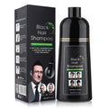 YUOLITA Black Hair Dye Shampoo | 400ml Ammonia Free Herbal Formula