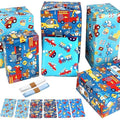 Kids Birthday Gift Wrap Set – Animal & Vehicle Paper Sheets