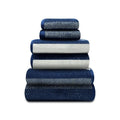 GC Gaveno Cavailia Striped Bath Towel Set - 100% Cotton 2 Pack