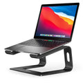Nulaxy Ergonomic Laptop Stand for Desk, Aluminum Detachable Riser, Black