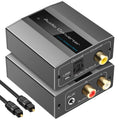 Jolof Store Analog to Digital Audio Converter | RCA to Optical & Coaxial