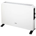 Zanussi 2000W Electric Convector Heater – 3 Heat Settings, White