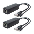 ANVISION 2-Pack Gigabit PoE Splitter | 5V 2.4A USB-C IEEE 802.3af