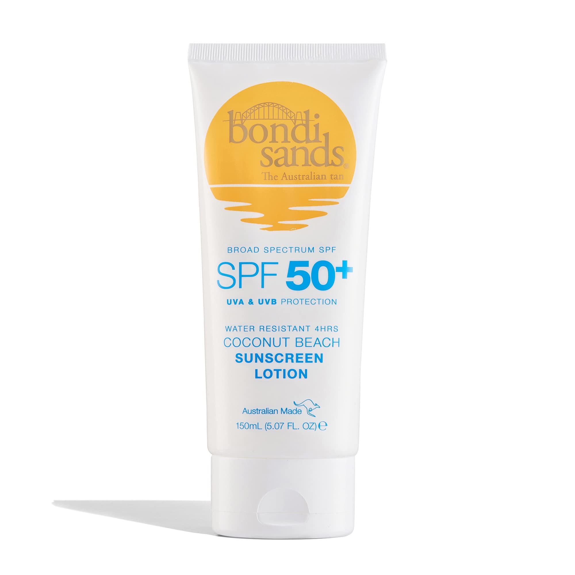 Bondi Sands SPF 50+ Sunscreen Lotion – Water Resistant & Non-Greasy