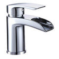Hapilife Waterfall Basin Mixer Tap – Chrome Brass Single Lever Faucet