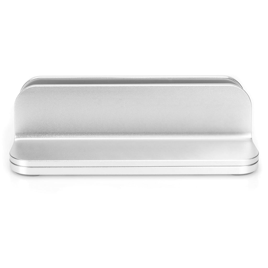Digitus vertical notebook stand - variable size 7.7-40 mm - anti-slip pads - silicone pads inside - timeless aluminium design - 10kg load capacity - image 3