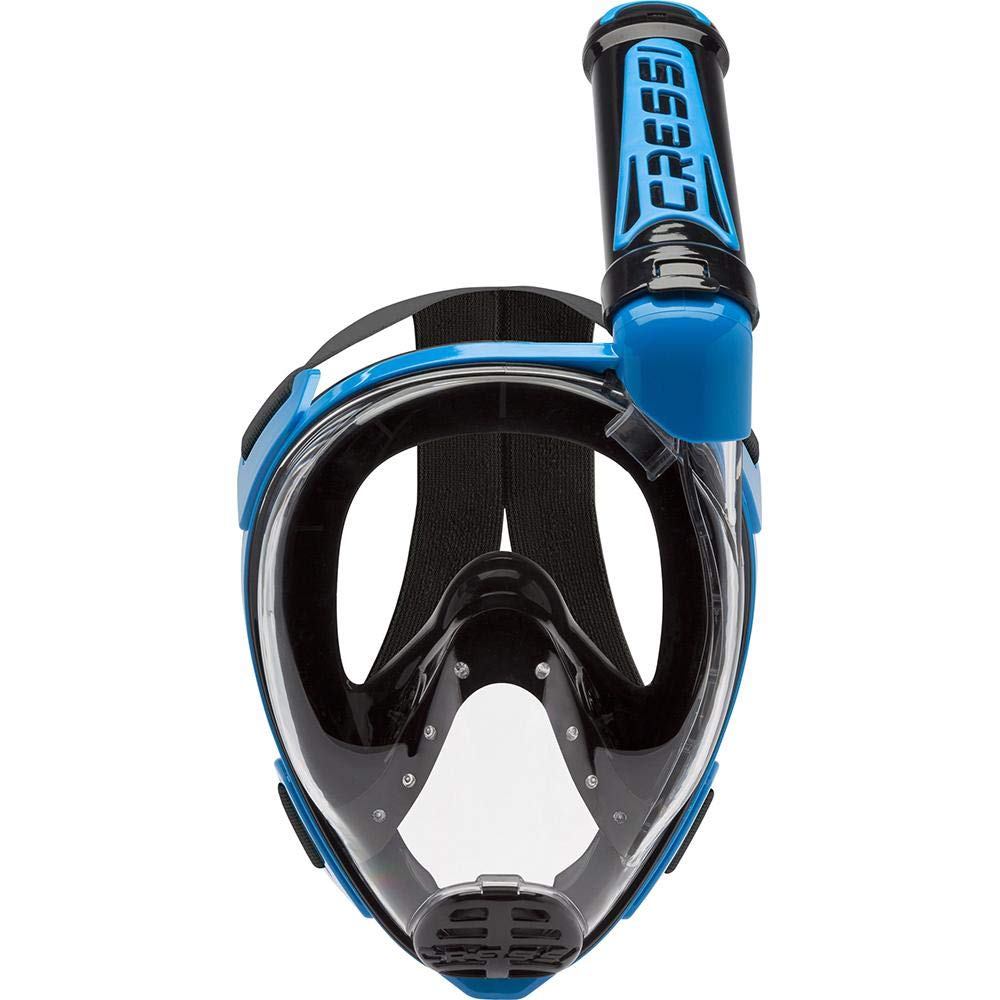 Cressi Duke Full Face Snorkel Mask – Anti-Fog Dry Snorkeling Gear