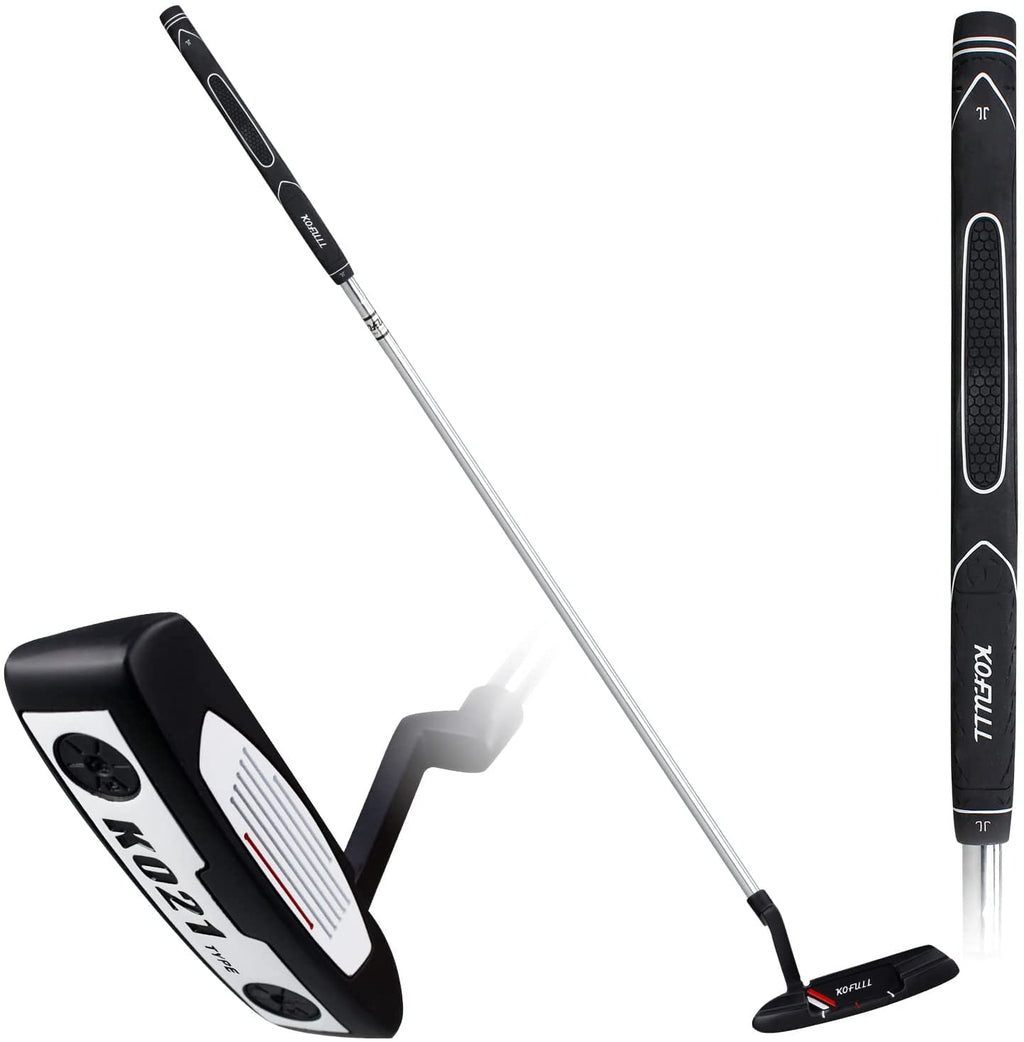 KOFULL Men's Golf Putter – 35 Inch Zinc Alloy Club with Rubber Grip