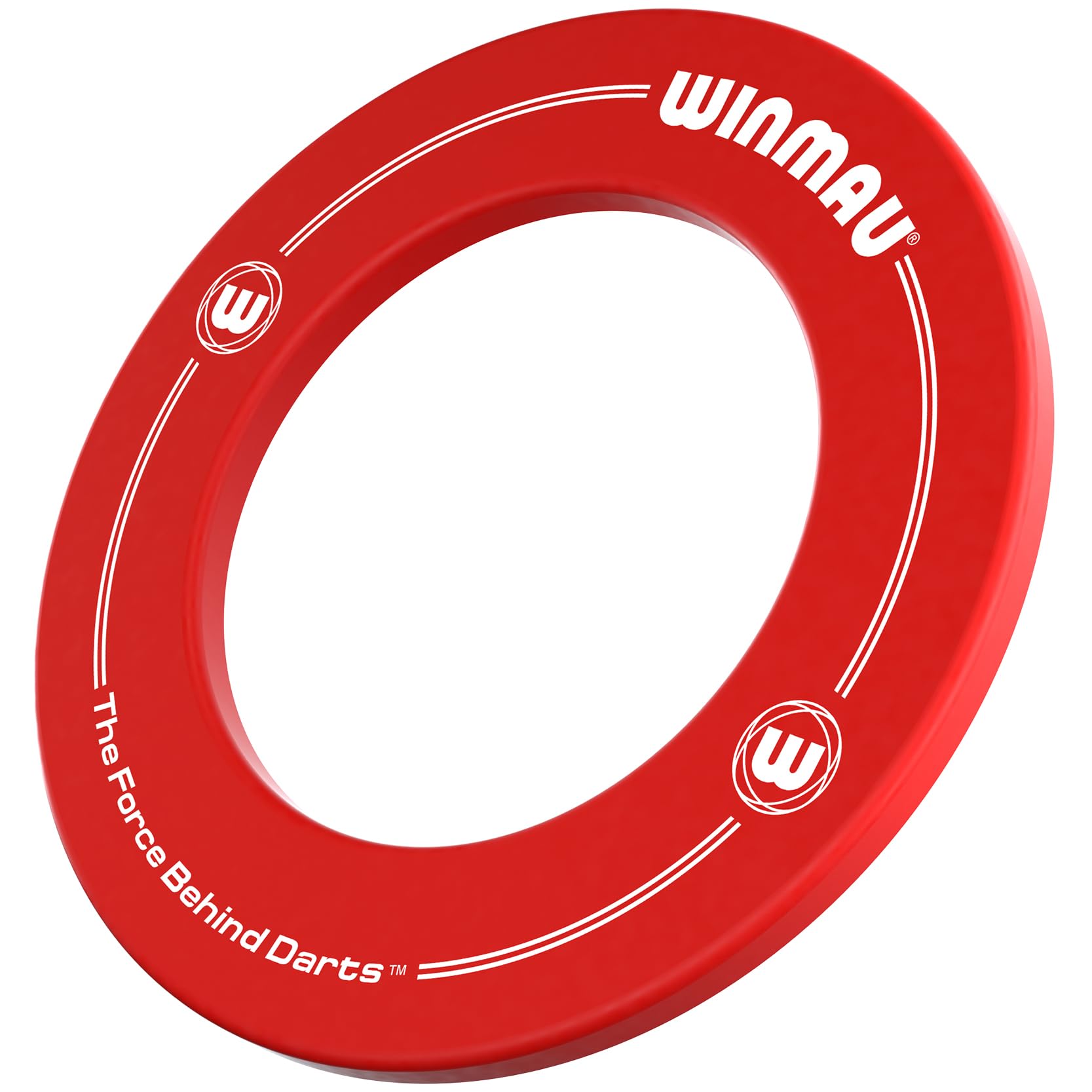 Winmau Dartboard Surround Ring – Red Printed Wall Protector Backboard