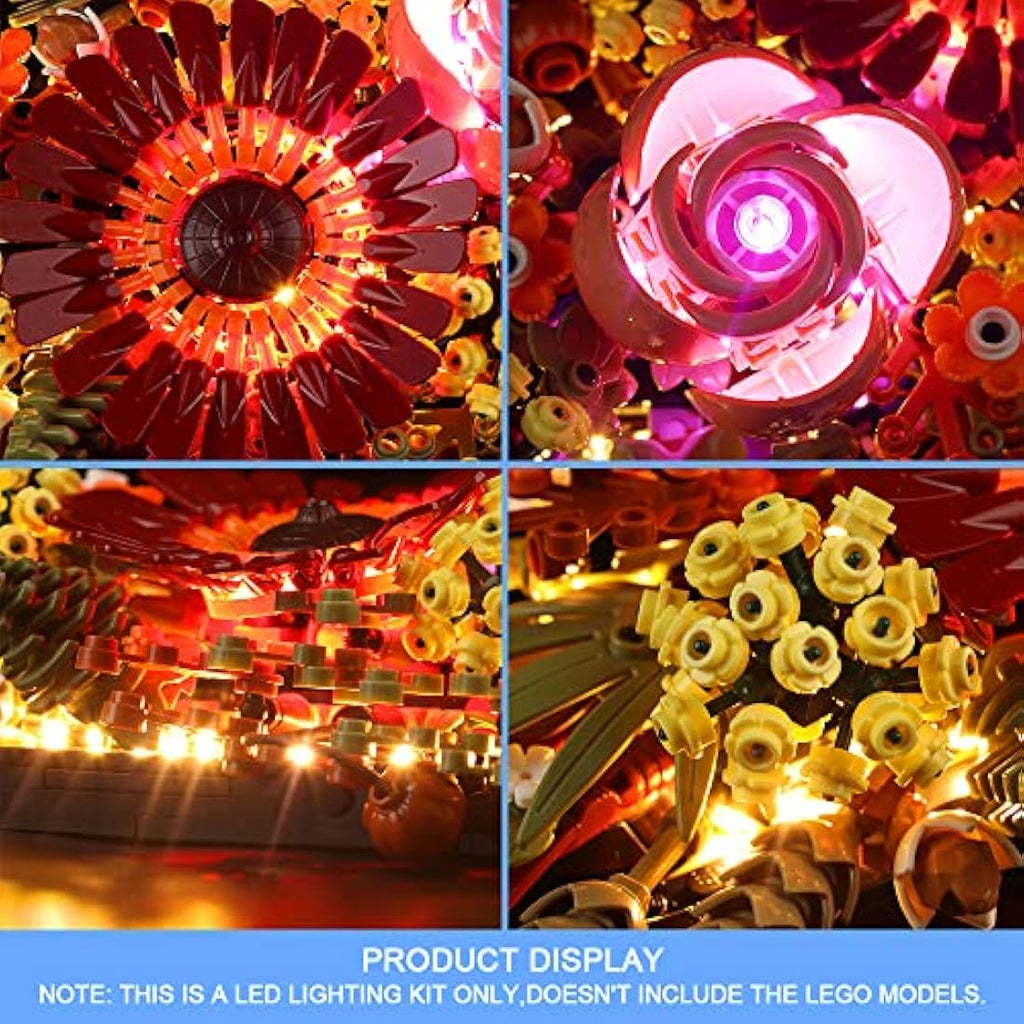 LED Light Kit for Lego 10314 Dried Flower Centerpiece