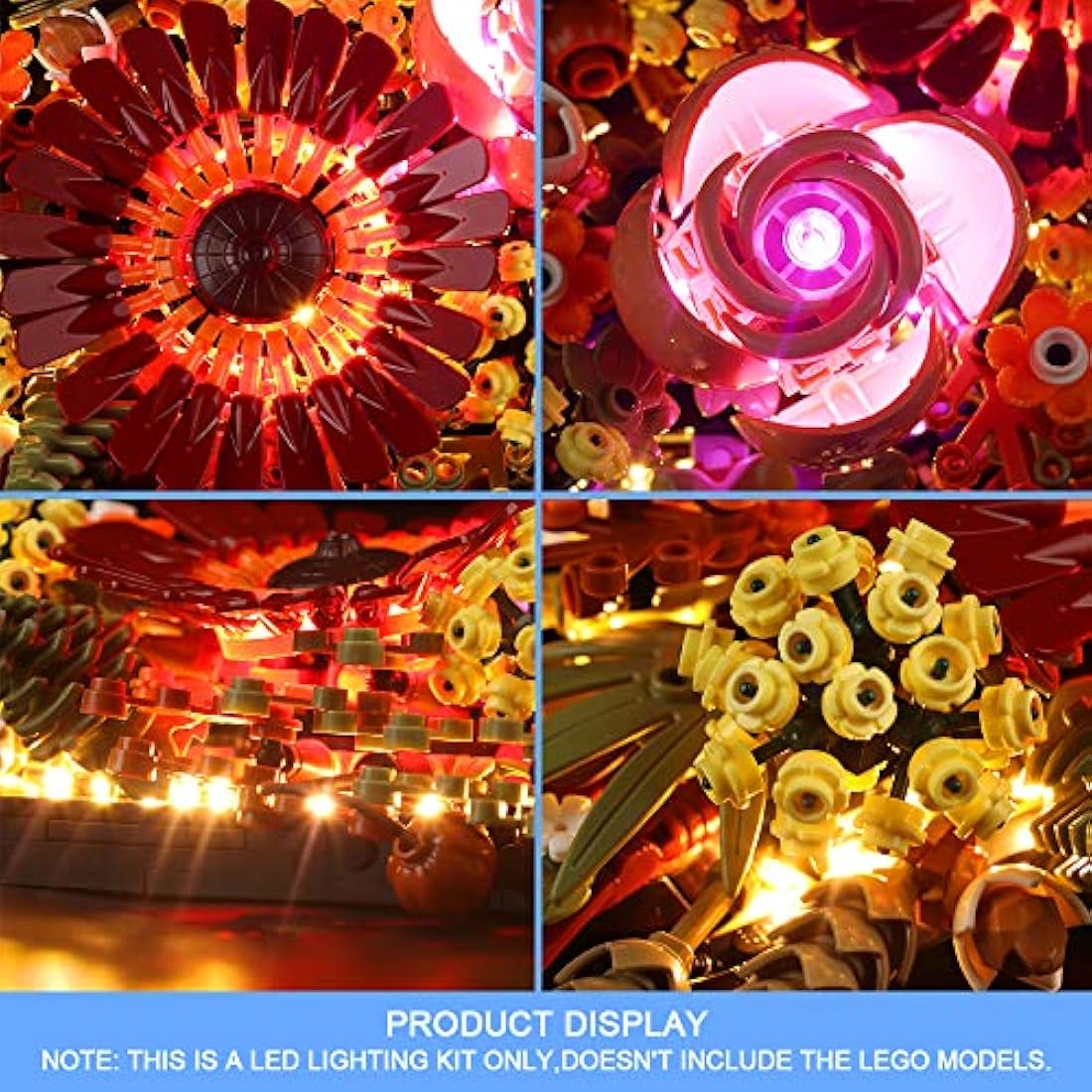 LED Light Kit for Lego 10314 Dried Flower Centerpiece