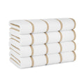 Arkwright Las Rayas Striped Beach Towels | 100% Cotton Quick Dry (4 Pack)