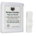 Men's Ihram Set – 100% Turkish Cotton Seamless Towels
