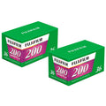 Fujifilm 200 Color Negative 35mm Film - 36 Exposures (Pack of 2)