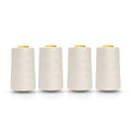 Realm 5000 Yards Overlocking Sewing Machine Polyester Thread - 4 Cones