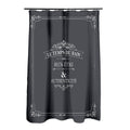 Douceur d'Intérieur Vintage Print Shower Curtain - 180x200cm Polyester