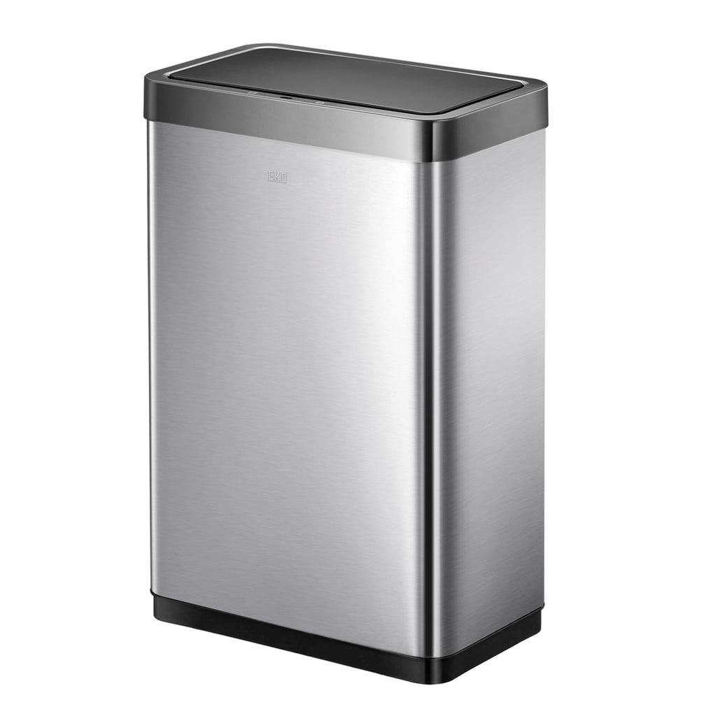 EKO Mirage X Sensor Bin | 40L Dual Compartment Stainless Steel