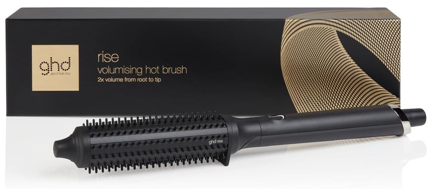 ghd Rise Volumising Hot Brush – 32mm Barrel Hair Styler for Root Lift