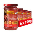 Lee Kum Kee Sichuan Hot & Spicy Stir-Fry Sauce – Vegan – 190g (Pack of 6)