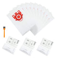 FJM Vacuum Bags for Miele C1 C2 S4 S6 Series - 10 Pack