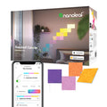 Nanoleaf Canvas Expansion Pack | 4 Smart RGBW LED Light Squares