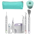 8-Piece Vinyl Weeding Tool Set with Scrap Collector & Bag