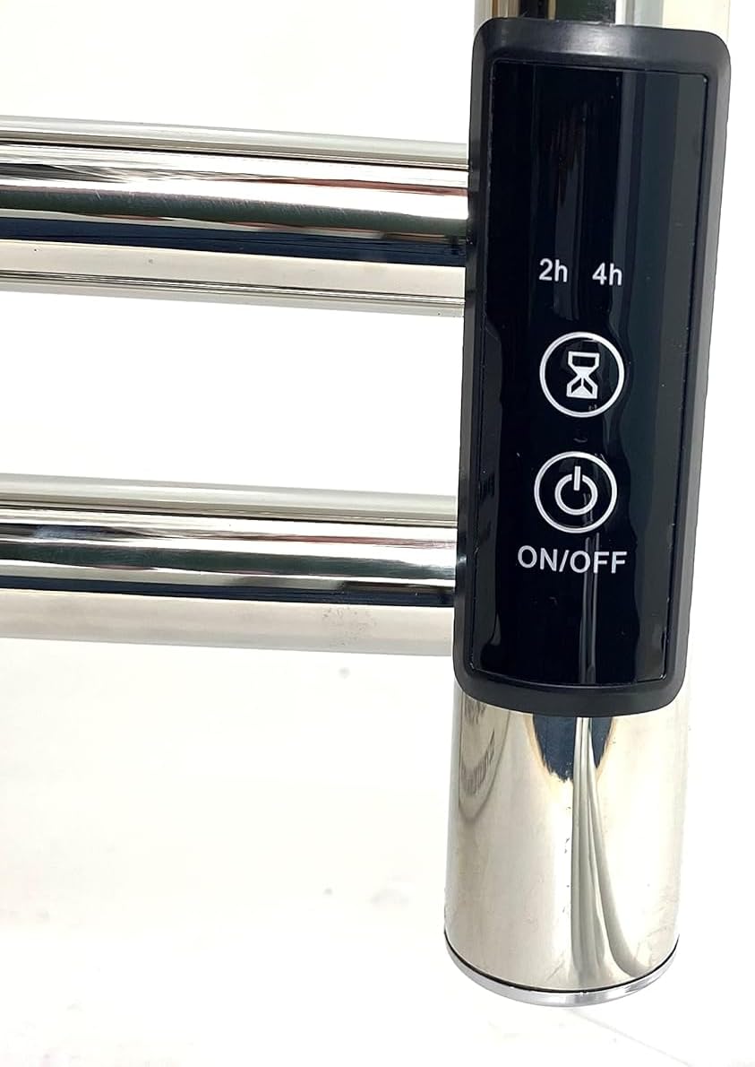 Manissa Siena Electric Heated Towel Rail | Stainless Steel 300x720mm