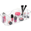 iDesign Clarity Portable Shower Caddy – Clear Plastic Bath Tote Bin
