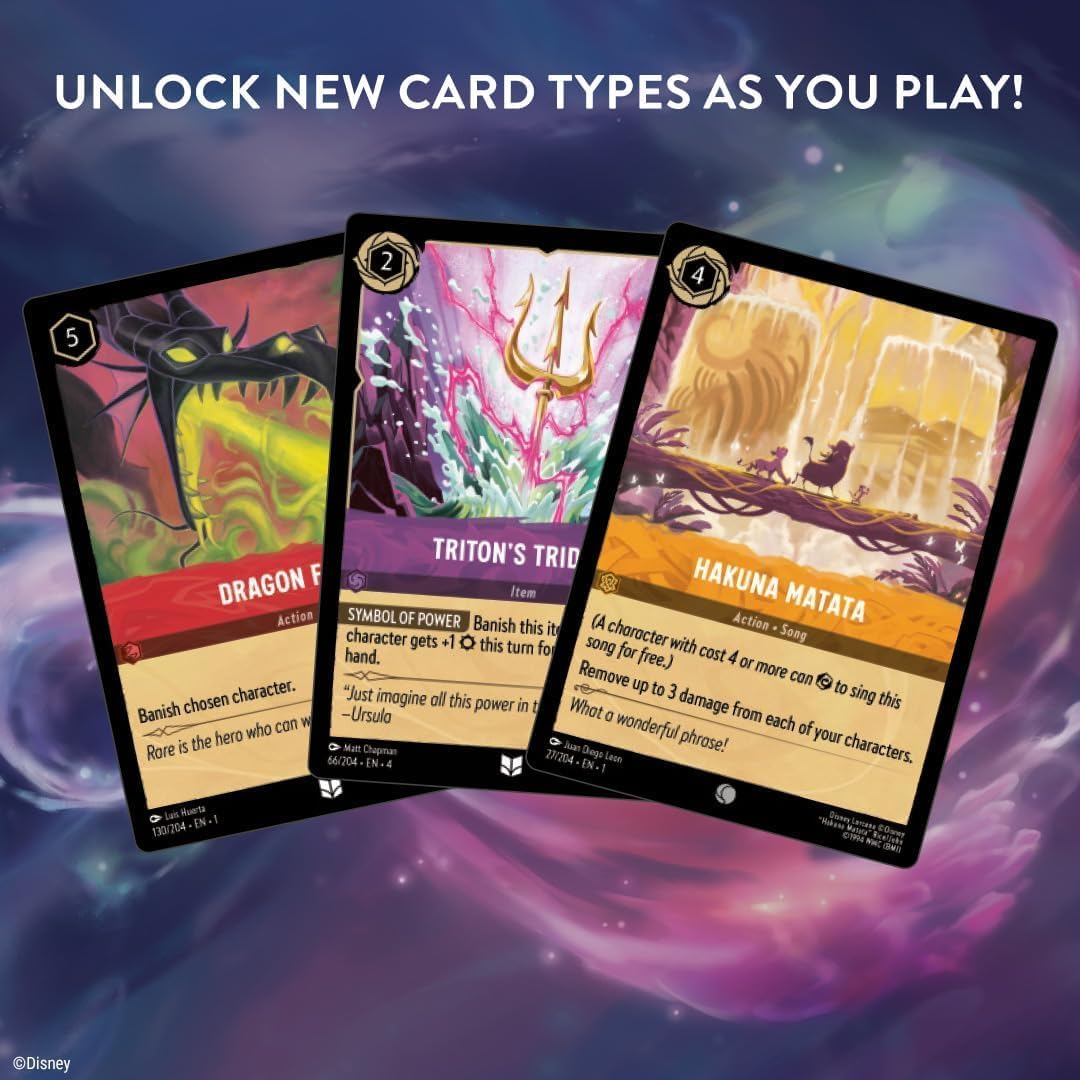 Disney Lorcana Gateway Trading Card Game - 2 Player Starter Set