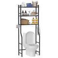 3-Tier Over Toilet Storage Unit – Carbon Steel Space Saver