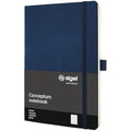 Sigel Conceptum A5 Squared Notebook | Midnight Blue Softcover Journal