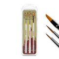 The Army Painter Wargamer Most Wanted Brush Set | 3 Sable Hair Brushes