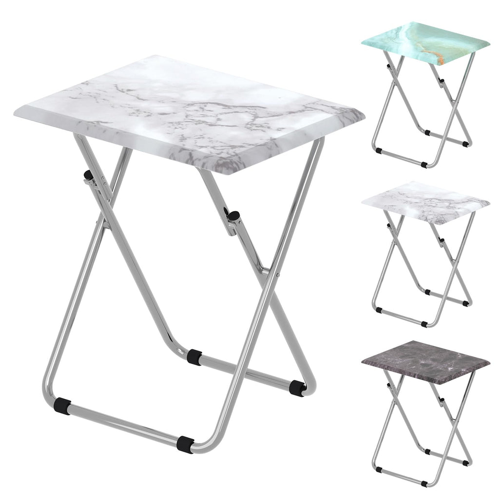 Garden 4 you Small Folding Table, Side Folding Coffee Table, TV Snack Tray Tables, Sofa Laptop Desk, Outdoor Camping Tables, EndTable, SofaTable - image 1